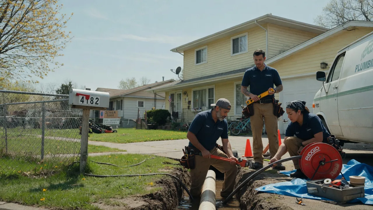 Gas Line Repair in Hampton, IL near me